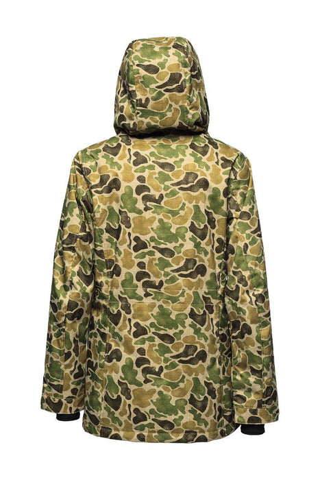 L1TA Hellcat Snowboard Jacket Womens Size Small Duck Camo