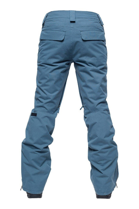 L1TA Runaway Snowboard Pants Womens Size Small Grey Blue