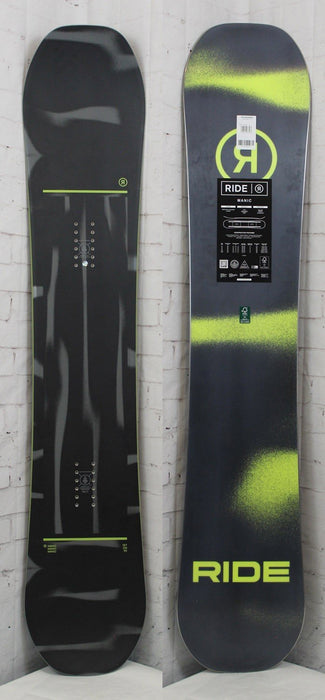 Ride Manic Men's Snowboard 157 cm, All Mountain Directional, New 2025