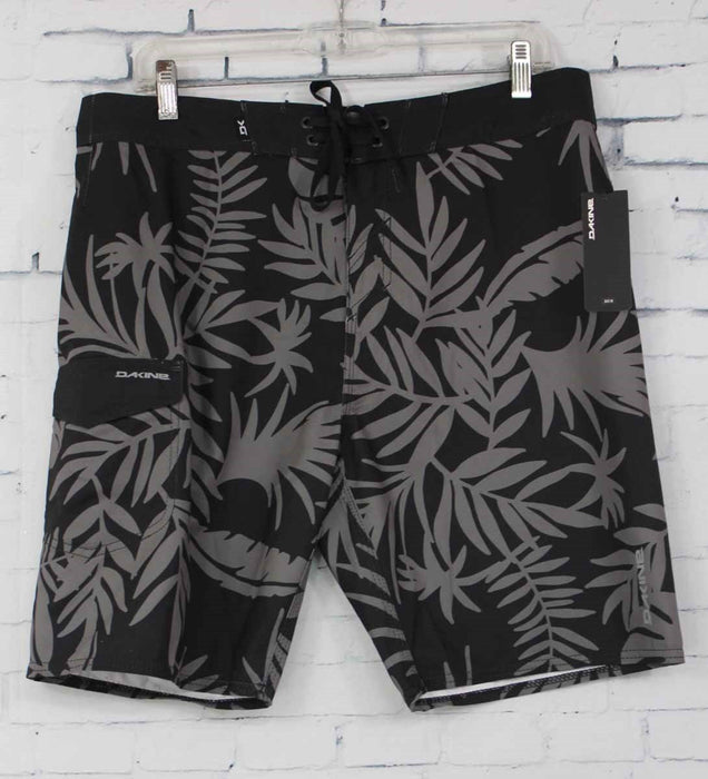 Dakine Men's Makaha Boardshorts Size 32 Black Wailua Palm Board Shorts New