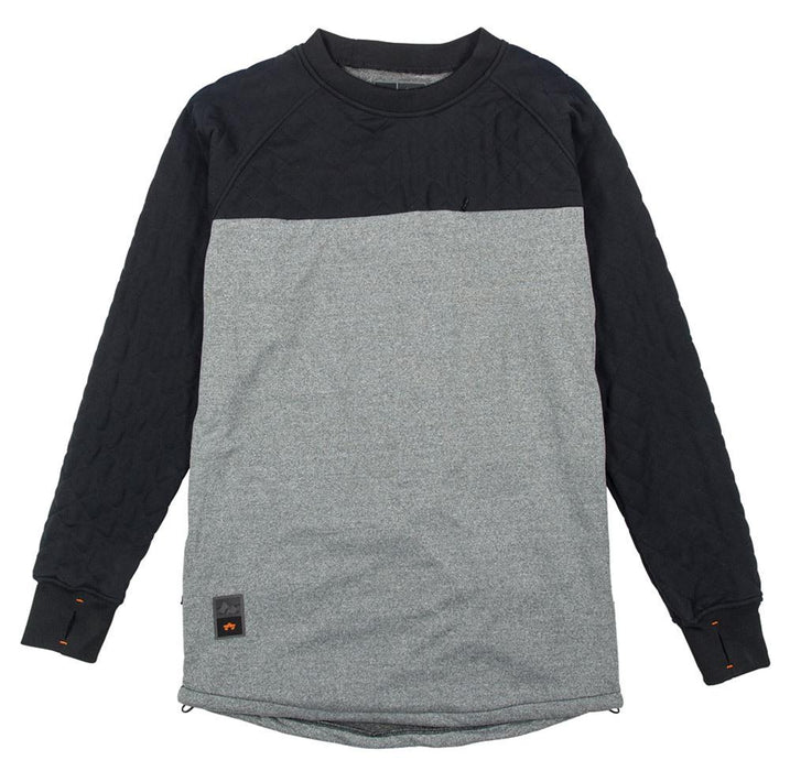 Rome MT Crew Pullover Sweatshirt Men's Extra Extra Large Black Grey XXL