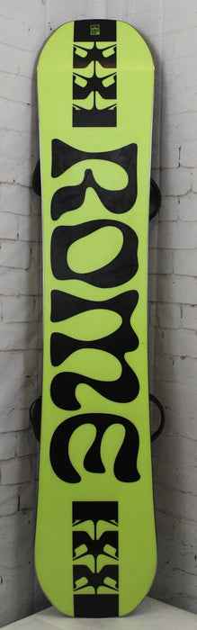 Rome Mechanic Mens Snowboard 153 cm 2024 with Rome United Bindings Size M/L Demo