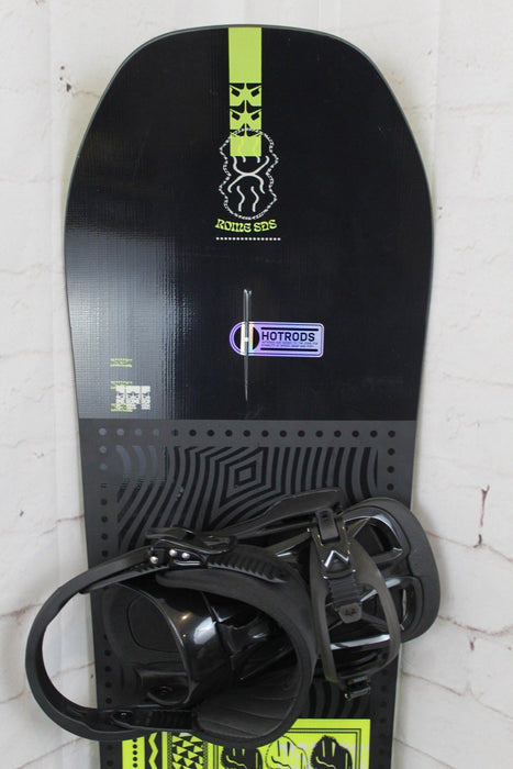 Rome Mechanic Mens Snowboard 153 cm 2024 with Rome United Bindings Size M/L Demo