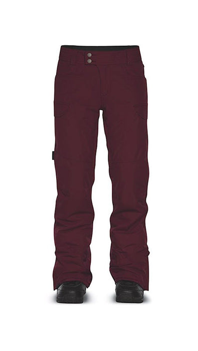 Dakine Women's Parkrose Insulated Snowboard Pants Medium Rosewood Burgundy New