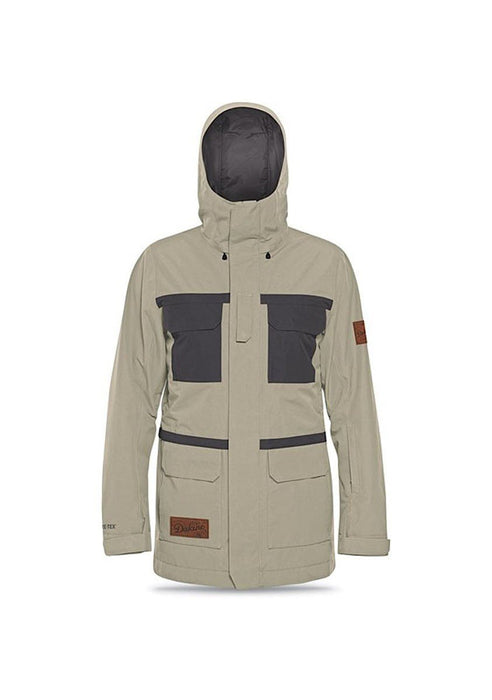 Dakine Parsons Insulated Snowboard Jacket Men's Large Putty Shadow New