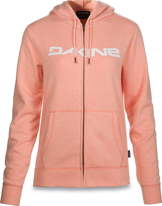 Dakine Women's Atlantic Fleece Full Zip Hoodie Medium Prairie Sunset Orange New