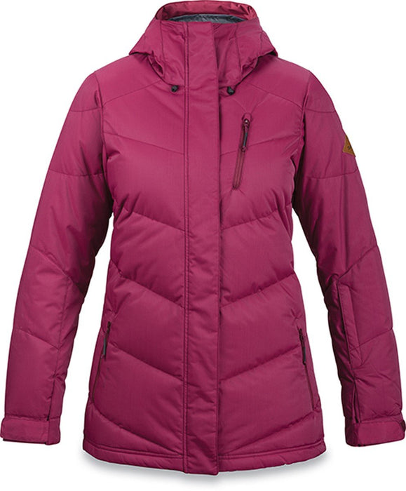 Dakine Cascadia Insulated Snowboard Jacket Women's Medium Rosewood Burgundy New