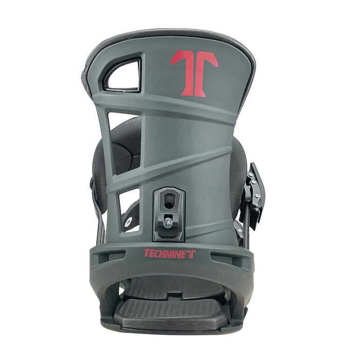 Technine Blaster Snowboard Bindings Large (US Mens 9-13) Dark Gray New 2024