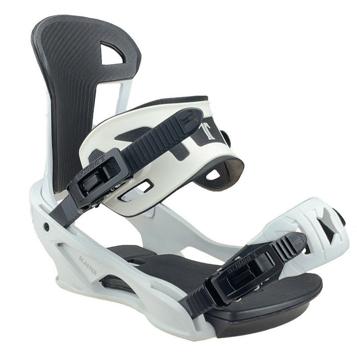 Technine Blaster Snowboard Bindings Large (US Mens 9-13) White / Black New 2024