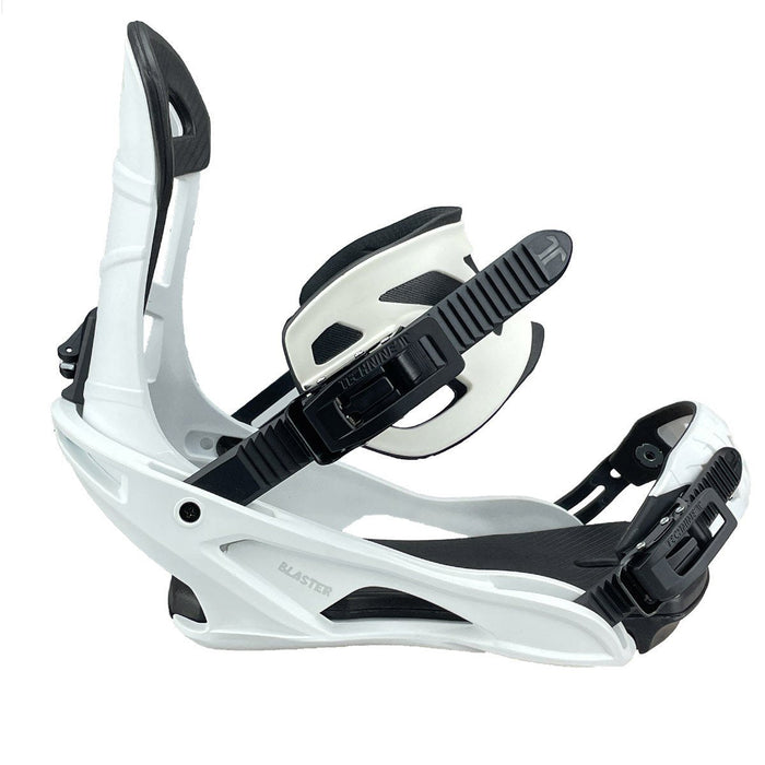 Technine Blaster Snowboard Bindings Large (US Mens 9-13) White / Black New 2024