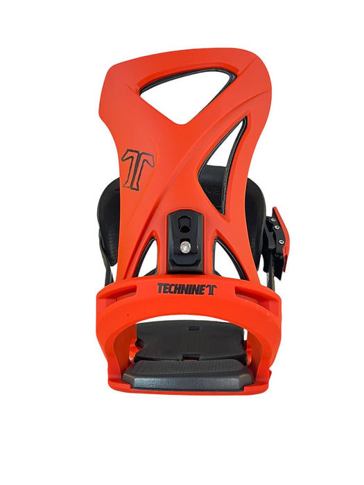 Technine Blaster Snowboard Bindings Medium (US Men's 7-9) Black / Red New 2025