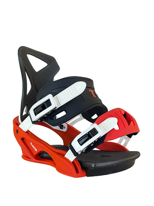 Technine Blaster Snowboard Bindings Medium (US Men's 7-9) Red / White New 2025