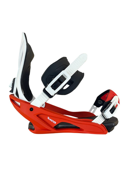 Technine Blaster Snowboard Bindings Medium (US Men's 7-9) Red / White New 2025