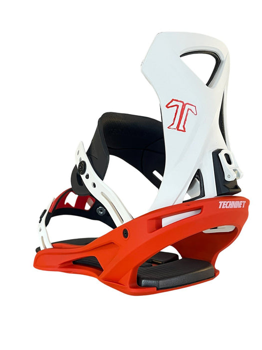 Technine Blaster Snowboard Bindings Large (US Men's 9-13) Red / White New 2025