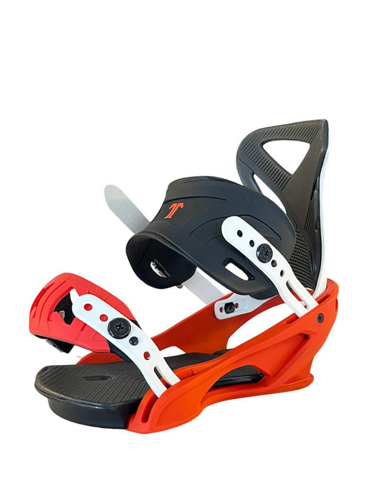 Technine Blaster Snowboard Bindings Large (US Men's 9-13) Red / White New 2025