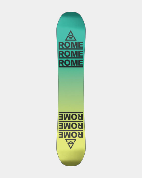 Rome Artifact Men's Snowboard Size 159 cm True Twin Camber Park New 2025