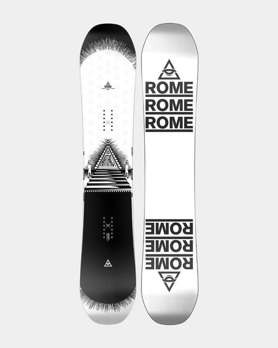 Rome Artifact Pro Men's Snowboard Size 150 cm True Twin Camber Park New 2025