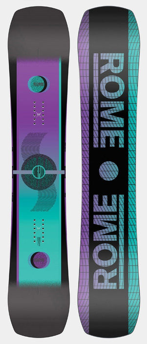 Rome Gang Plank Men's Snowboard 156 cm True Twin Contact Rocker New 2025