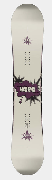 Rome SDS Women's Hype Snowboard Size 143 cm, True Twin, New 2025