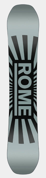 Rome Mechanic Men's Snowboard 147 cm with Trace Bindings M/L Black New 2025