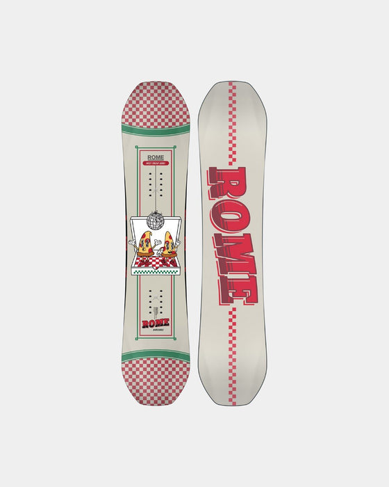 Rome Minishred Youth Snowboard 100 cm Mini-Shred True Twin All-Mountain New 2025