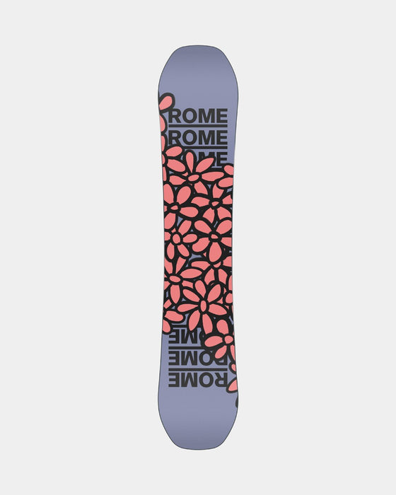 Rome Royal Women's Snowboard 147 cm True Twin Contact Rocker New 2025