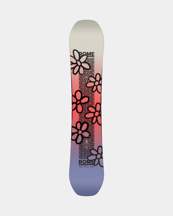 Rome Royal Women's Snowboard 147 cm True Twin Contact Rocker New 2025