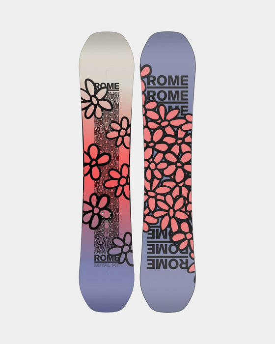 Rome Royal Women's Snowboard 147 cm True Twin Contact Rocker New 2025