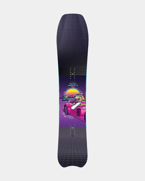 Rome Service Dog Men's Snowboard 148 cm Directional Powder New 2025