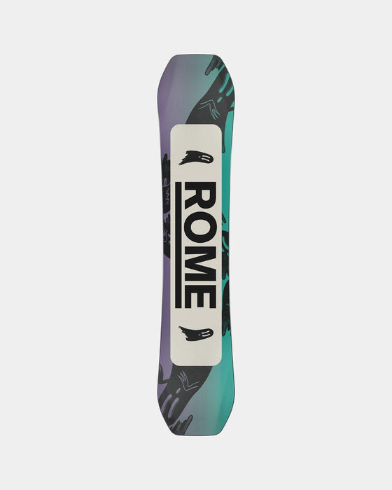 Rome Slapstick Youth Snowboard 140 cm True Twin Fusion Camber New 2025