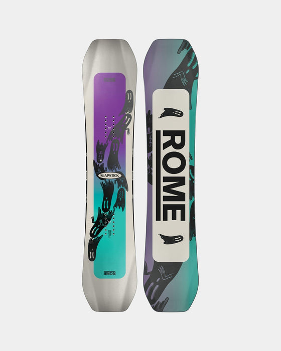 Rome Slapstick Youth Snowboard 140 cm True Twin Fusion Camber New 2025