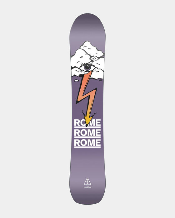 Rome Stale Crewzer Men's Snowboard 155 cm Directional Twin All-Mountain New 2025