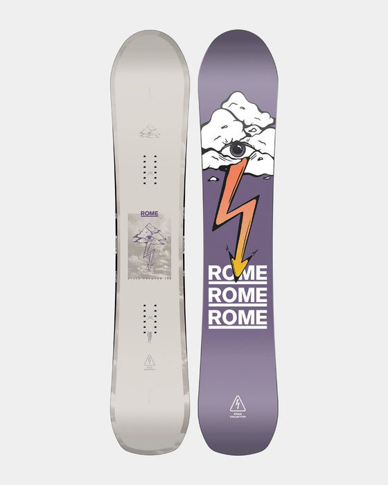 Rome Stale Crewzer Men's Snowboard 155 cm Directional Twin All-Mountain New 2025