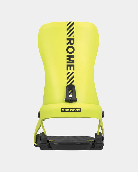 Rome 390 Boss Snowboard Bindings Large / XLarge (Men's US 10.5-13) Acid New 2025