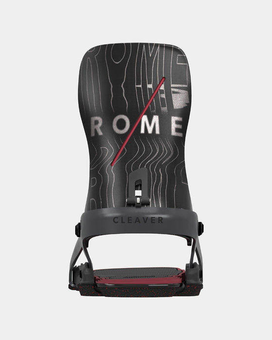 Rome Cleaver Snowboard Bindings Medium / Large (Men's US 7.5-10) Black New