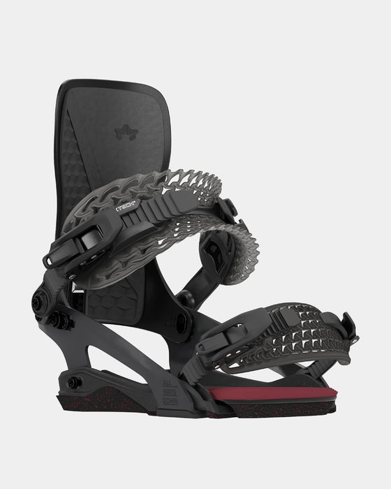 Rome Cleaver Snowboard Bindings Large/Extra Large (Men's US 10.5-12.5) Black New