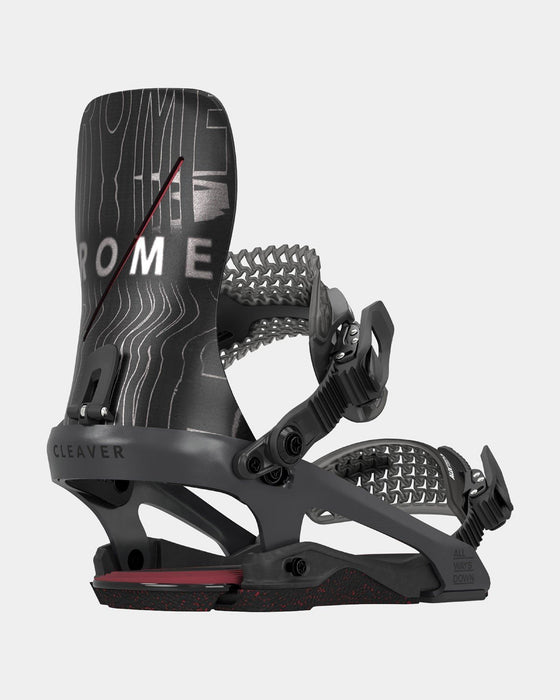 Rome Cleaver Snowboard Bindings Medium / Large (Men's US 7.5-10) Black New