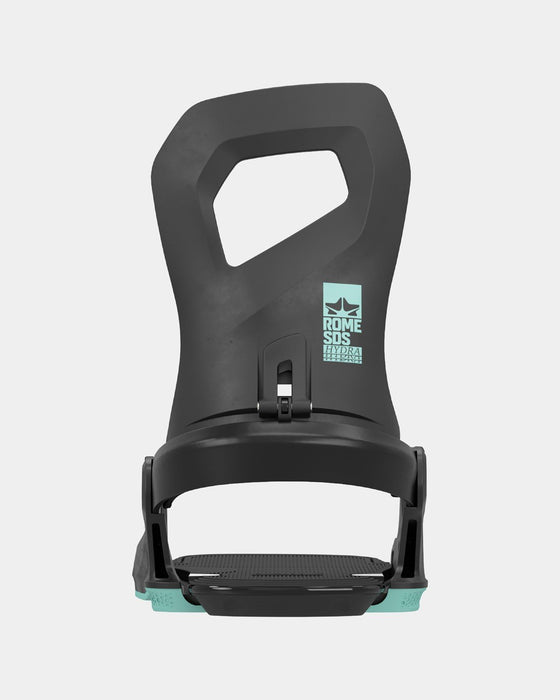 Rome Hydra Snowboard Bindings Womens Small Black (US 6.5-8.5) New