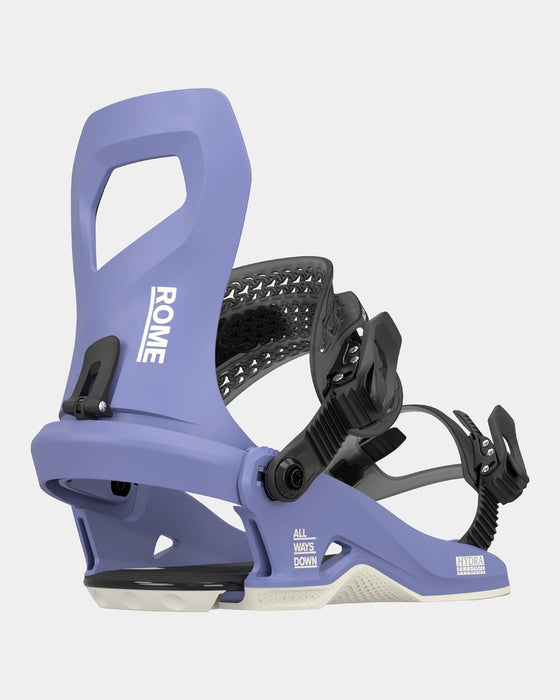 Rome Hydra Snowboard Bindings Small (Women's US 6.5-8.5) Lavender New 2025