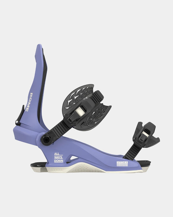 Rome Hydra Snowboard Bindings Small (Women's US 6.5-8.5) Lavender New 2025