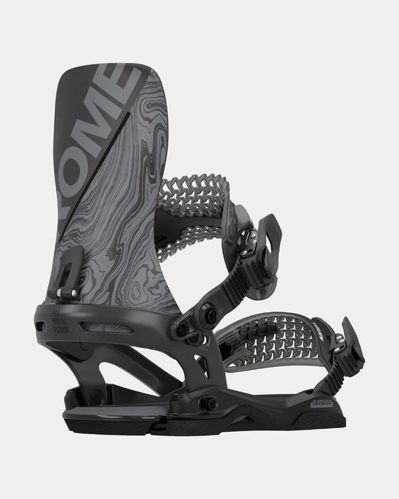 Rome Katana Snowboard Bindings Size Large / XLarge (Men's US 10.5-13) Black New