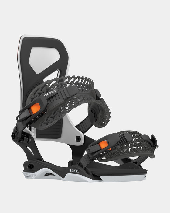 Rome Vice Snowboard Bindings Large / XLarge (Men's US 10.5-13) Black Orange New