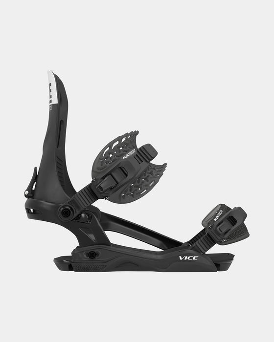 Rome Vice Snowboard Bindings Large / XLarge (Men's US 10.5-13) Black New