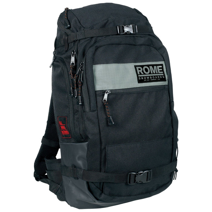 Rome Honcho 30L Backpack, Snowboard Carrying Backcountry Pack, Black New