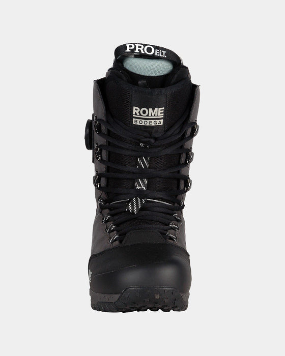 Rome Bodega Hybrid Boa Snowboard Boots Men's Size 11 Black New 2025