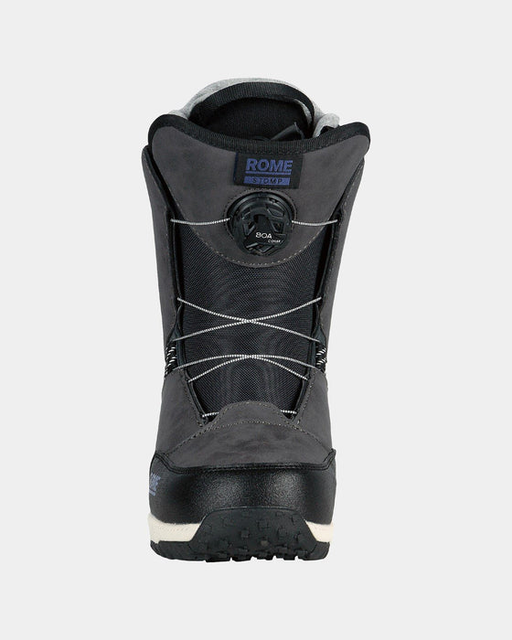 Rome Stomp Boa Snowboard Boots Women's Size 9.5 Black New 2025