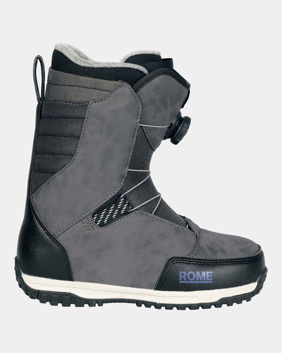 Rome Stomp Boa Snowboard Boots Women's Size 9.5 Black New 2025