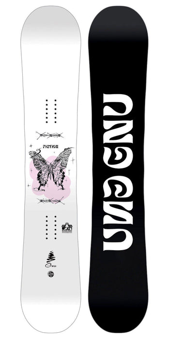 GNU Fiction Women's Snowboard Size 145 cm All Mountain Directional New 2027