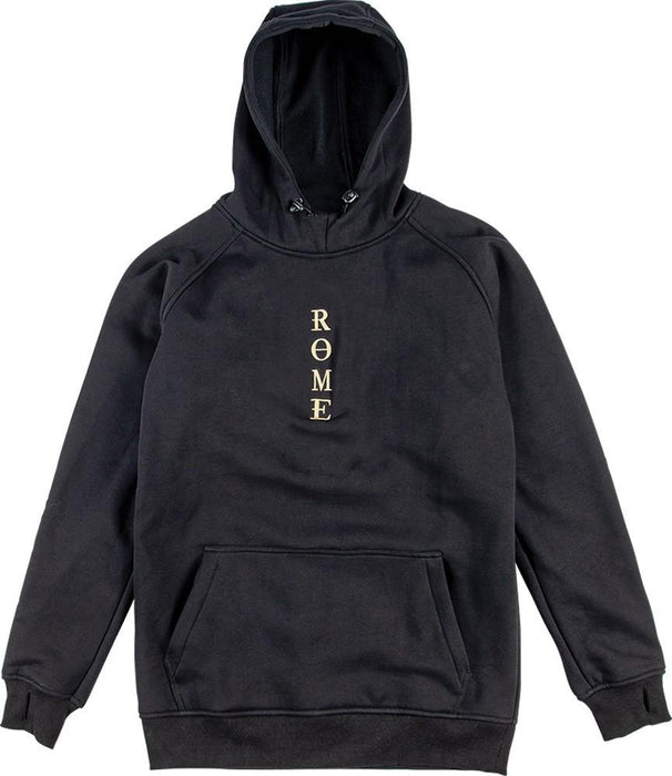 Rome Snowboard Riding Pullover Windproof Hoodie Men's XL Black Type New