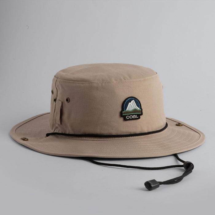 Coal The Seymour Full Brim Boonie Hat, Large 60.5 cm, Khaki New